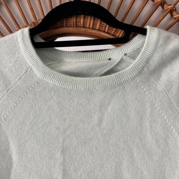 Naadam open back green cashmere sweater size small - Picture 4 of 7